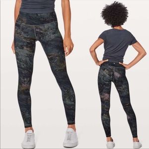 Lululemon Wunder Under High Rise Radiant Multi Size 10